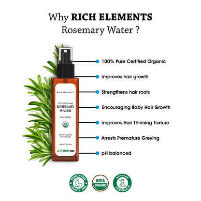 Rich Elements Rosemary Water