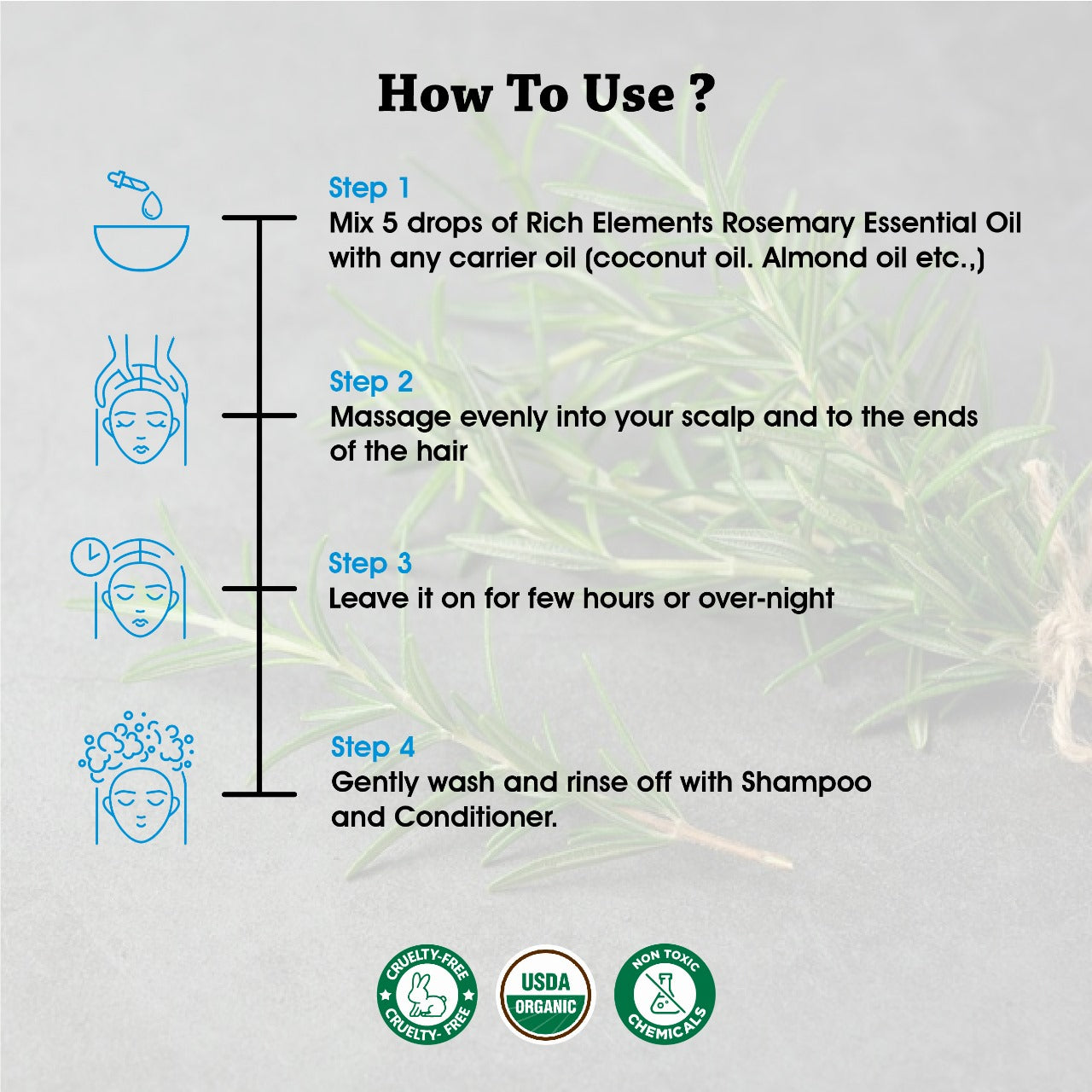 Rich Elements Rosemary Essential Oil